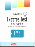 LYS Felsefe (Psikoloji,Sosyoloji,Mantık) Ekspres Test