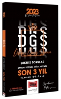 2023 DGS Son 3 Yıl Tamamı zml ıkmış Sınav Soruları