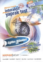 KPSS Eğitim Bilimleri İnteraktif Yaprak Test 2013