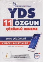 2018 YDS 11 zgn zml Deneme Sınavı
