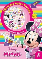 Disney Minnie Eğlenceye Aılan Pencere ıkartmalı Boyama Kitabı