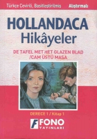Hollandaca Hikayeler - Cam st Masa 1A