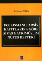 1833 Osmanlı Arşiv Kayıtlarına Gre Sivas Gayrimslim Nfus Defteri