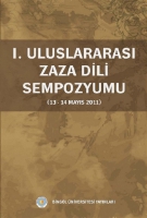 1. Uluslararas Zaza Dili Sempozyumu (13-14 Mays 2011)
