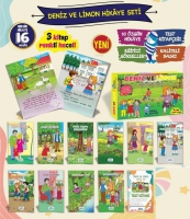 Orka 1. Sınıf Deniz ve Limon Hikaye Seti 10 Kitap