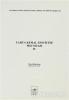 Yahya Kemal Enstits Mecmuası 4. Cilt