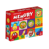 Meyveler - Sebzeler - Memory Eletirme Kartlar