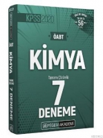 2020 KPSS ÖABT Kimya Tamamı Çözümlü 7 Deneme 2020 KPSS ÖABT Kimya Tamamı Çözümlü 7 Deneme