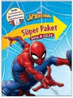 Marvel Spider-Man Sper Paket Boya ve Eğlen