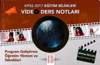 017 KPSS Eğitim Bilimleri Program Geliştirme ğretim Yntem ve Teknikleri Video Ders Notları