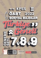 2022 KPSS ABT Sosyal Bilgiler Trkiye Geneli 7-8-9 (3'l Deneme)